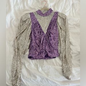 Sequin top